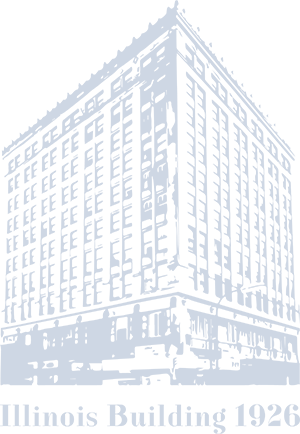 Serliana Illinois Building 1926 Sky